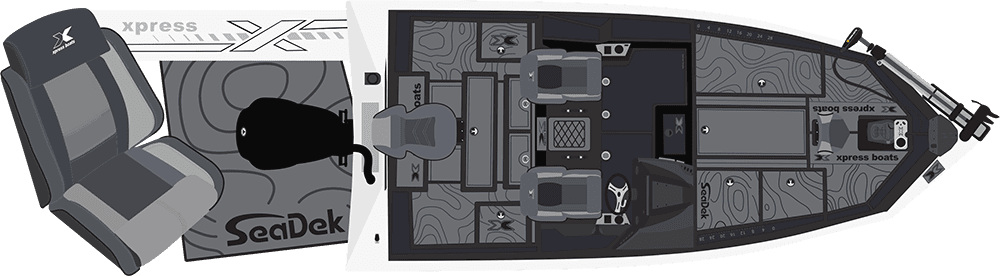 X Pro Bass Sample Dark Grey with Black