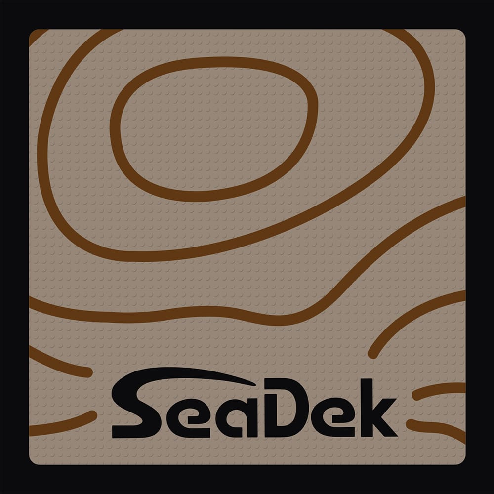 XProBass SeaDek Cappuccino with Black